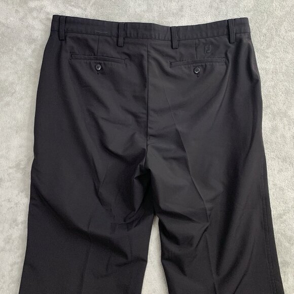 FootJoy Pants Men 40x28 Pro Tour Performance Golf Pants Black Stretch Casual - Picture 15 of 15